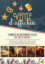 NOËL : VENTE D'AFFICHES